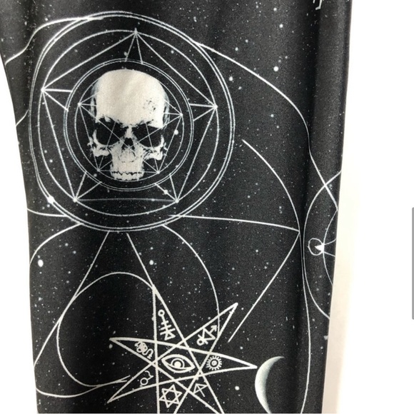 Spin Doctor Odessa Nights mystical celestial leggings - size Large - Picture 8 of 12